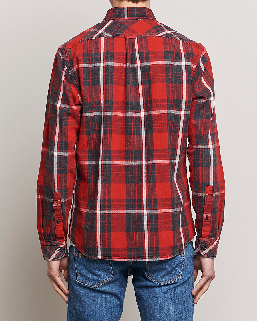 Herren | Hemden | BOSS ORANGE | Rickert Checked Shirt Red/Grey