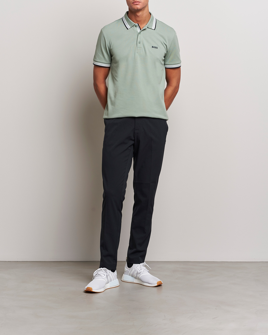 Herren | Poloshirts | BOSS GREEN | Paddy Piké Pastel Green