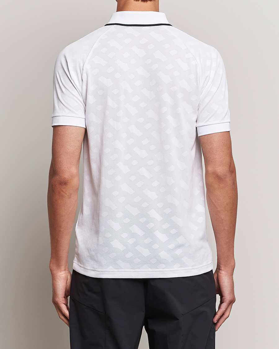 Herren | Poloshirts | BOSS GREEN | Philix MB Monogram Polo White
