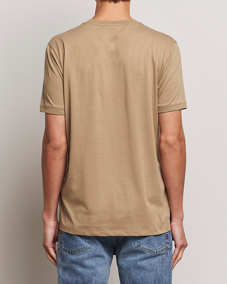 Herren | T-Shirts | HUGO | Diragolino Crew Neck T-Shirt Open Brown