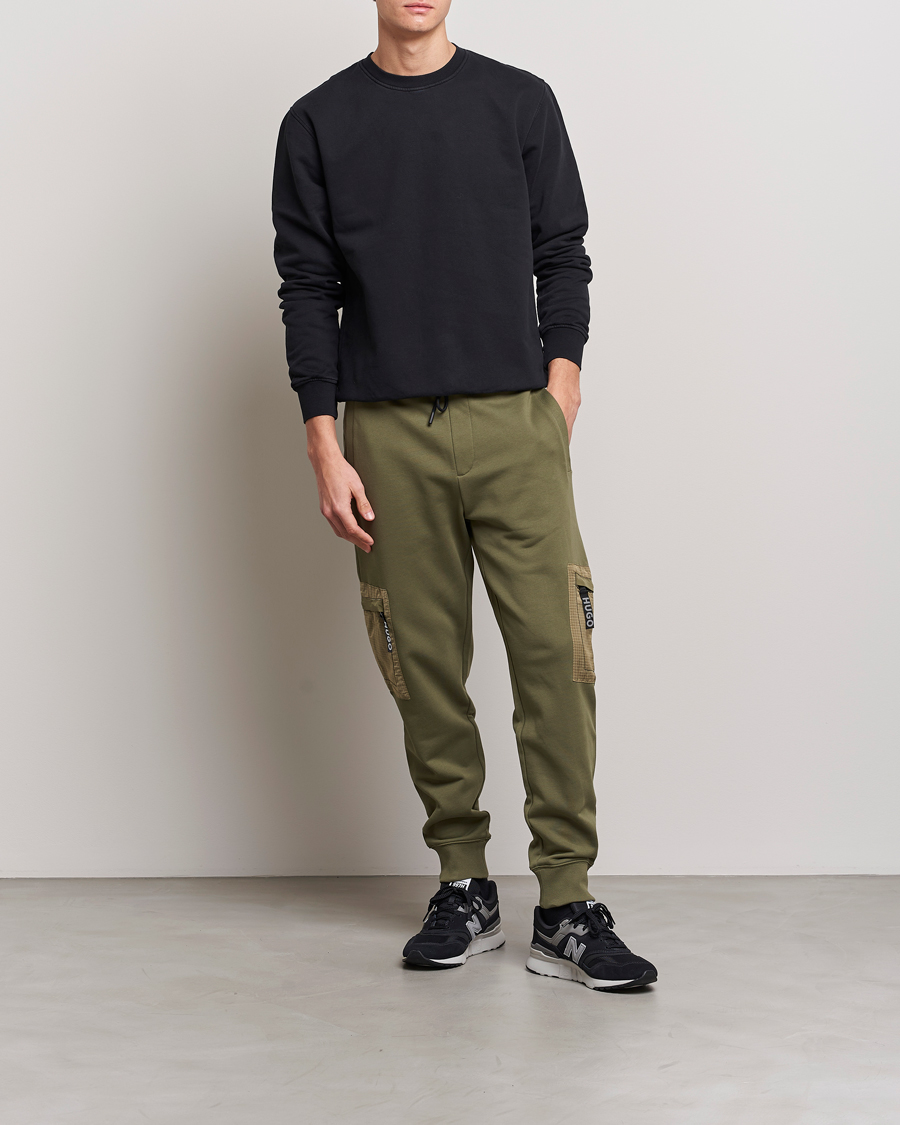 Herren | Hosen | HUGO | Duerica Sweatpants Open Green