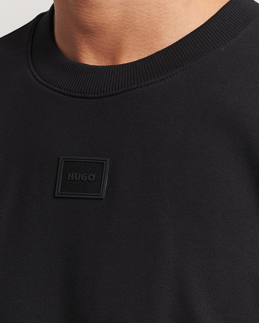 Herren | Pullover | HUGO | Diragol Crew Neck Sweatshirt Black