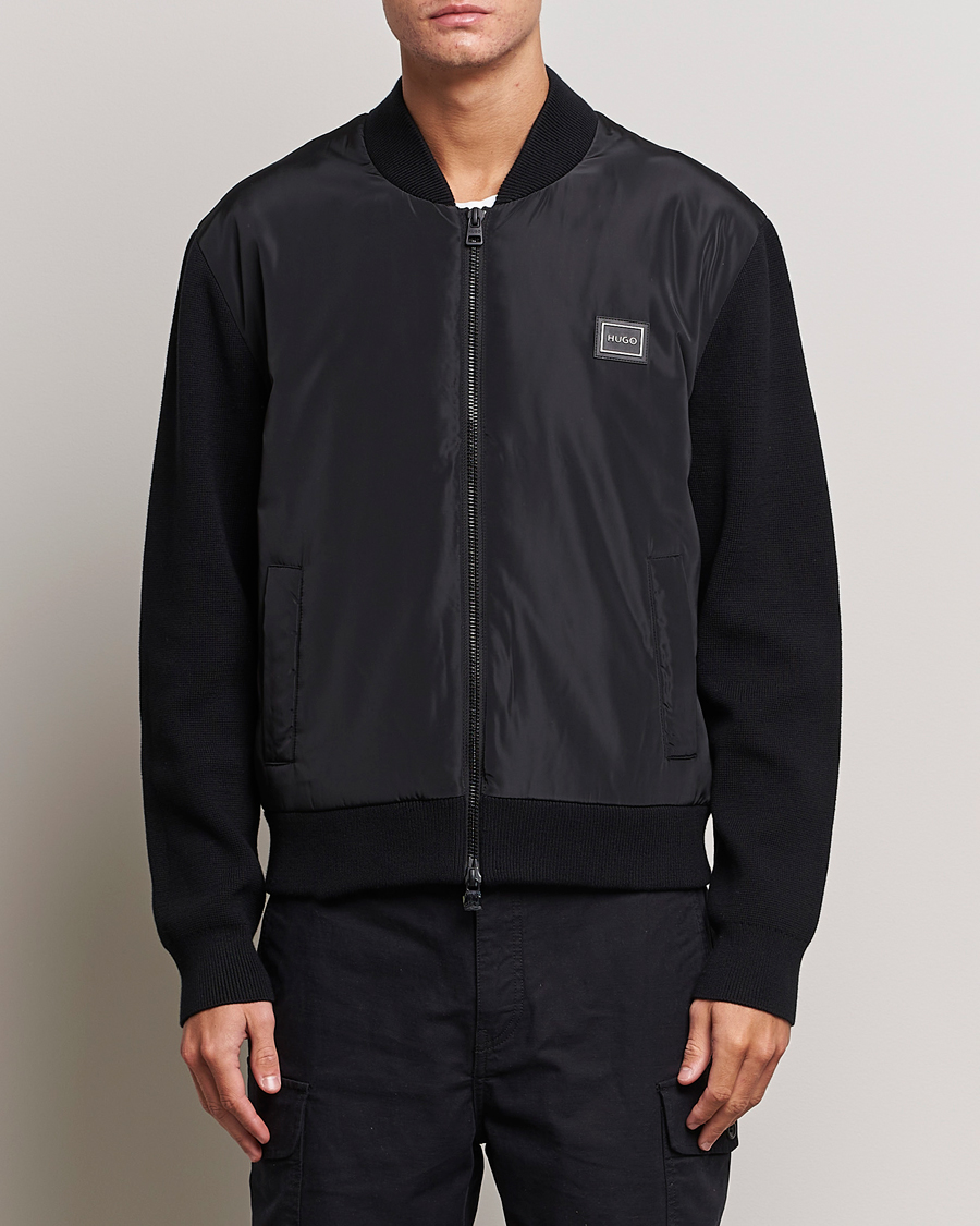 Herren | Jacken | HUGO | Sombo Hybrid Jacket Black