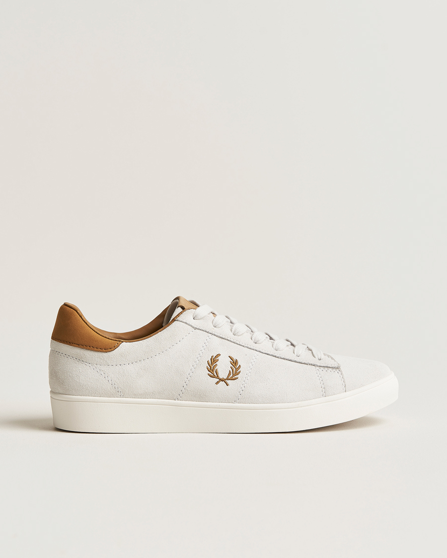 Herren | Fred Perry Spencer Suede Sneaker White | Fred Perry | Spencer Suede Sneaker White