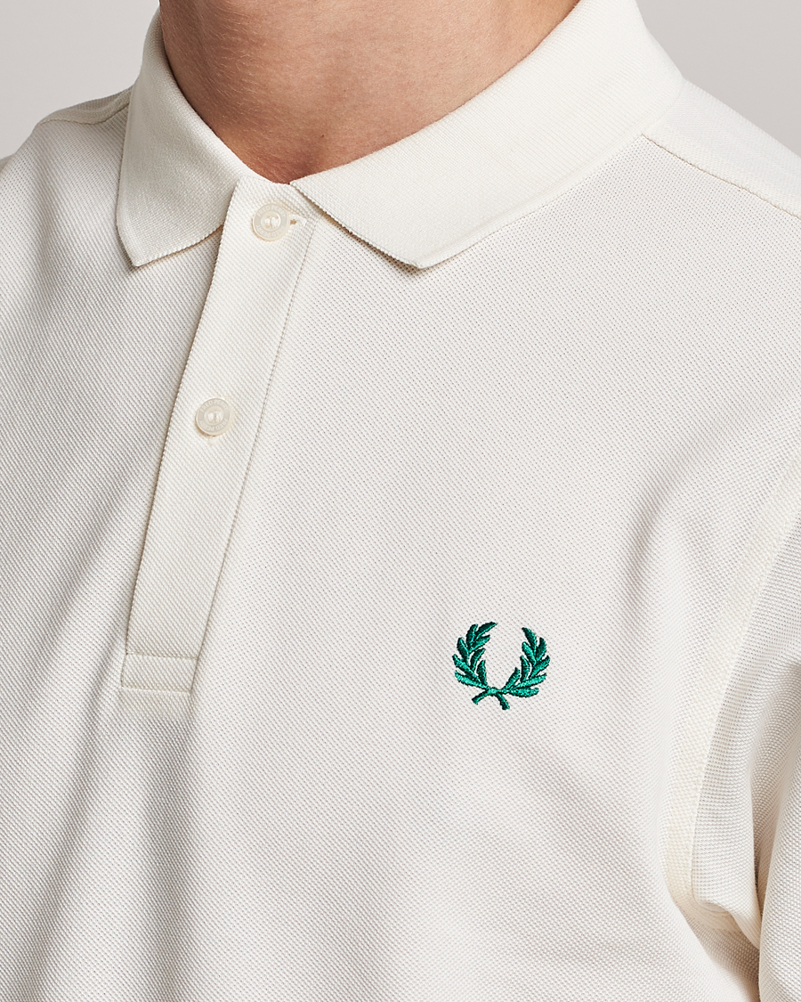 Herren | Poloshirts | Fred Perry | Plain Polo Shirt Light Ecru