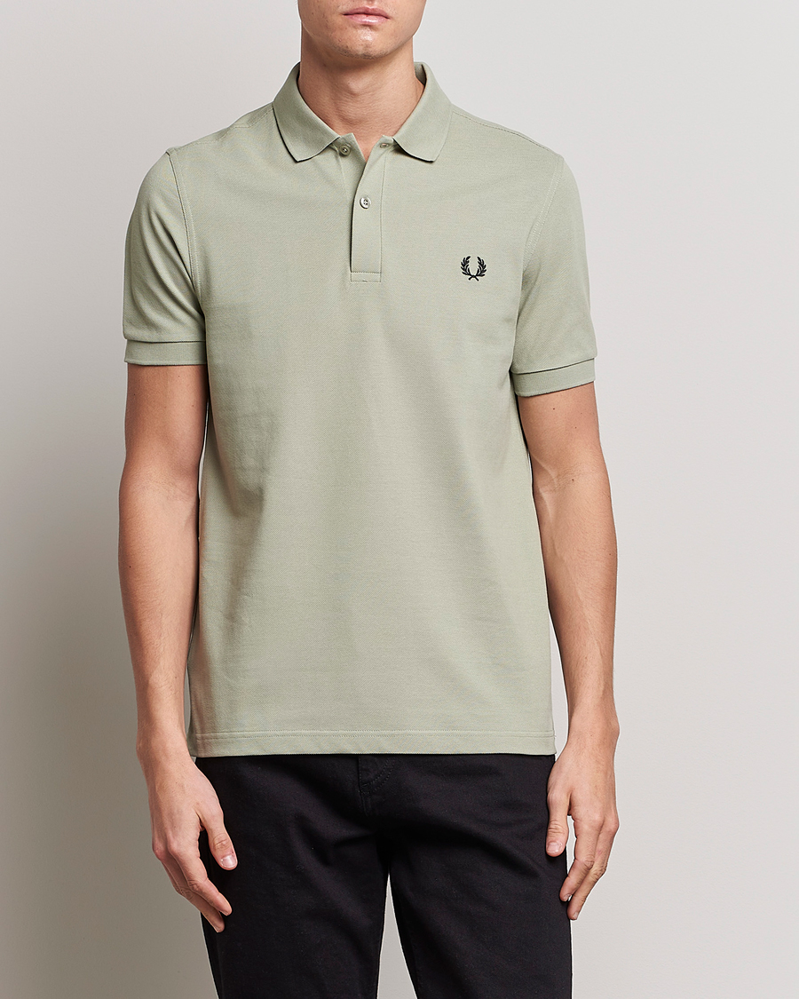 Herren | Poloshirts | Fred Perry | Plain Polo Shirt Seagrass