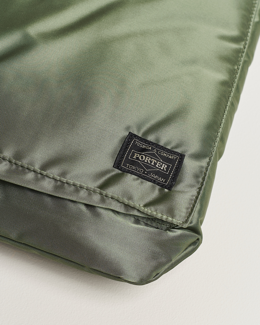 Herren | Porter-Yoshida & Co. Tanker Short Helmet Bag Sage Green | Porter-Yoshida & Co. | Tanker Short Helmet Bag Sage Green