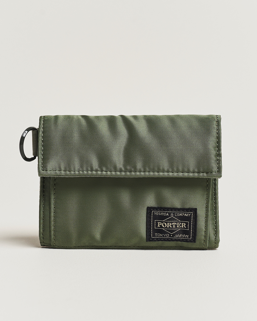 Herren | Porter-Yoshida & Co. Tanker Wallet Sage Green | Porter-Yoshida & Co. | Tanker Wallet Sage Green