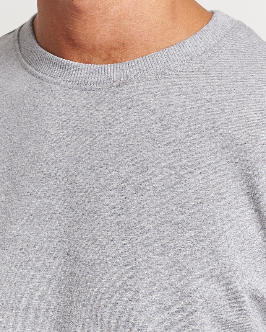 Herren | Pullover | Bread & Boxers | Loungewear Crew Neck Sweatshirt Grey Melange