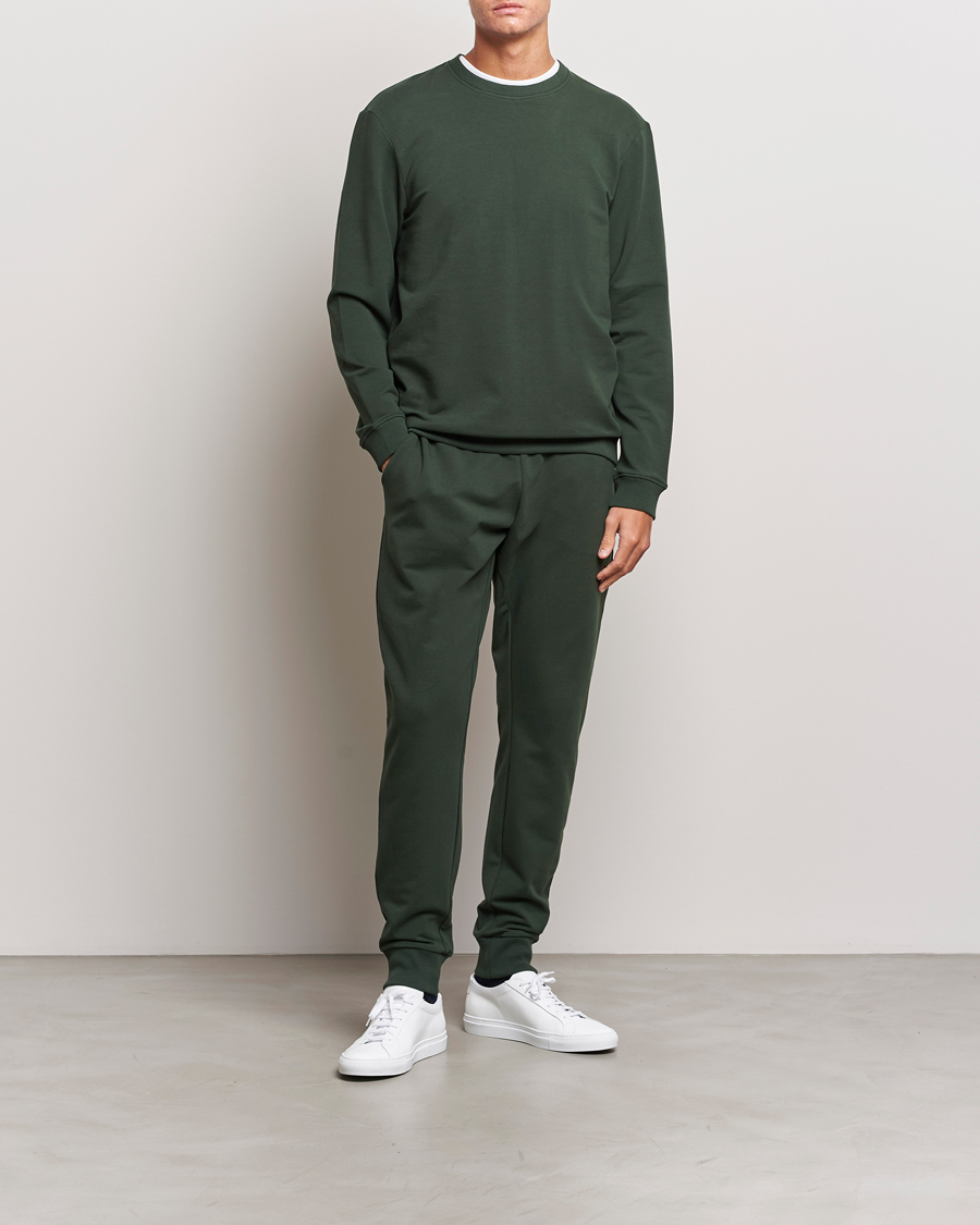 Herren | Hosen | Bread & Boxers | Loungewear Pants Forest Green