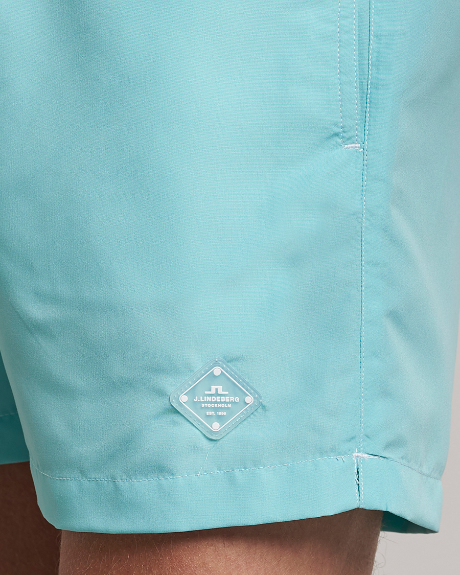 Herren | Badehosen | J.Lindeberg | Banks Solid Swimshorts Aqua Splash