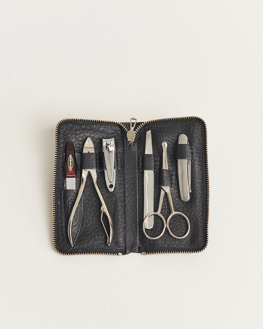 Herren | F. Hammann Men's Manicure Set Black | F. Hammann | Men's Manicure Set Black