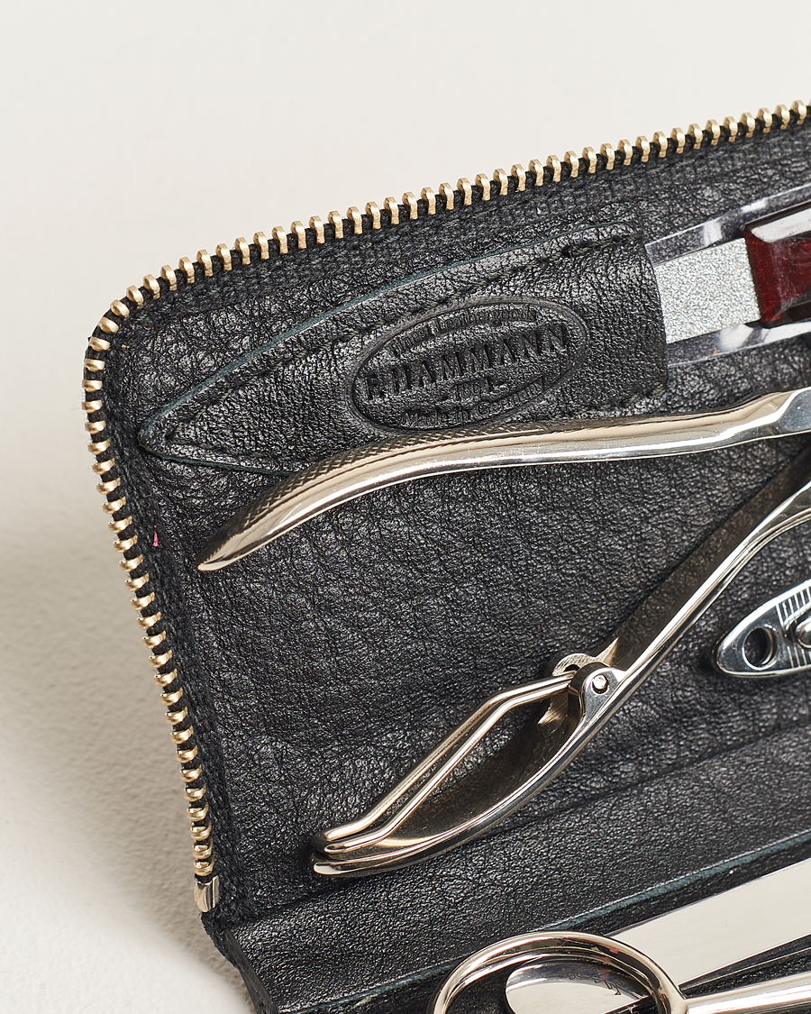 Herren | F. Hammann Men's Manicure Set Black | F. Hammann | Men's Manicure Set Black