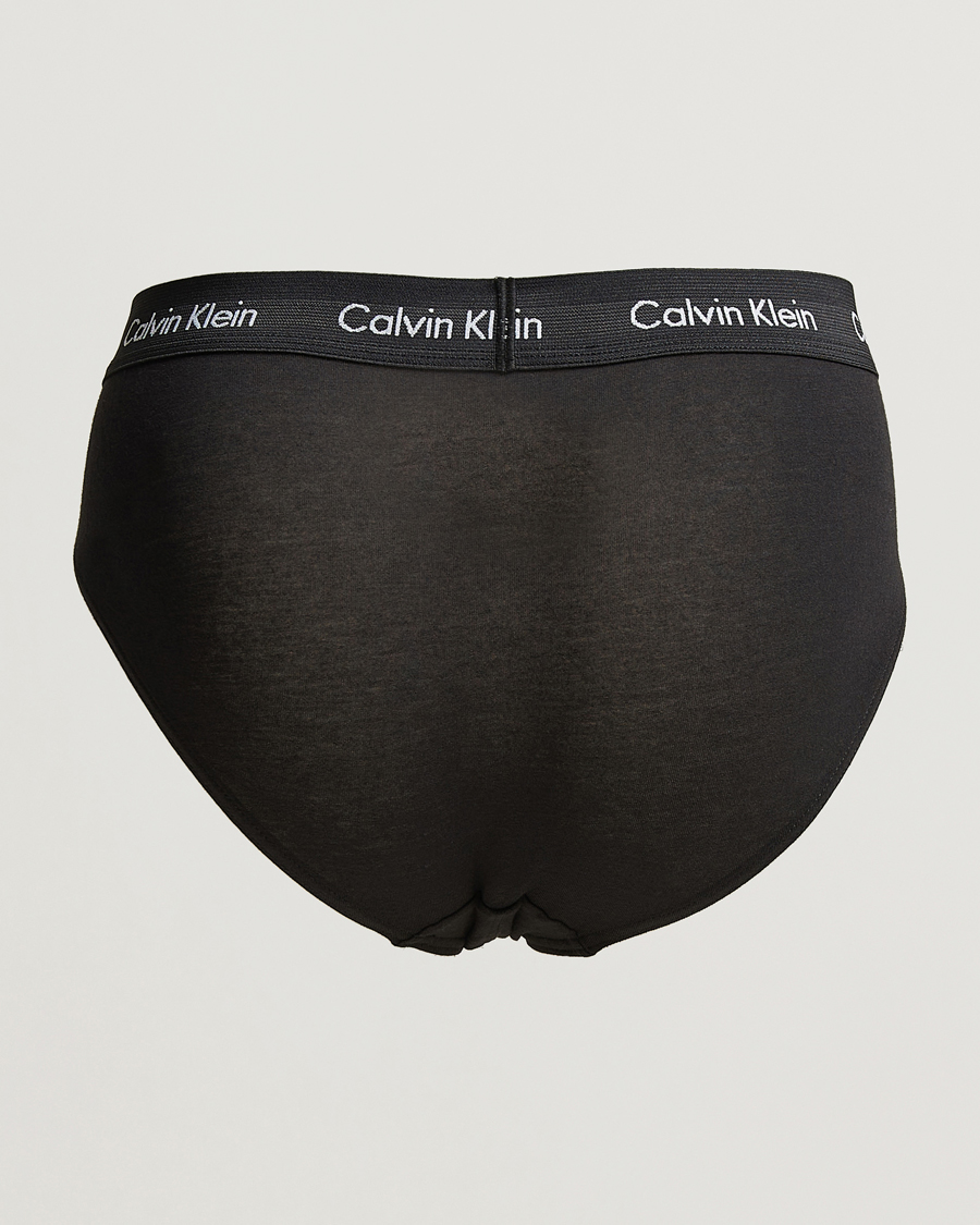 Herren | Unterwäsche | Calvin Klein | Cotton Stretch Hip Breif 3-Pack Black/Port Red/Grey