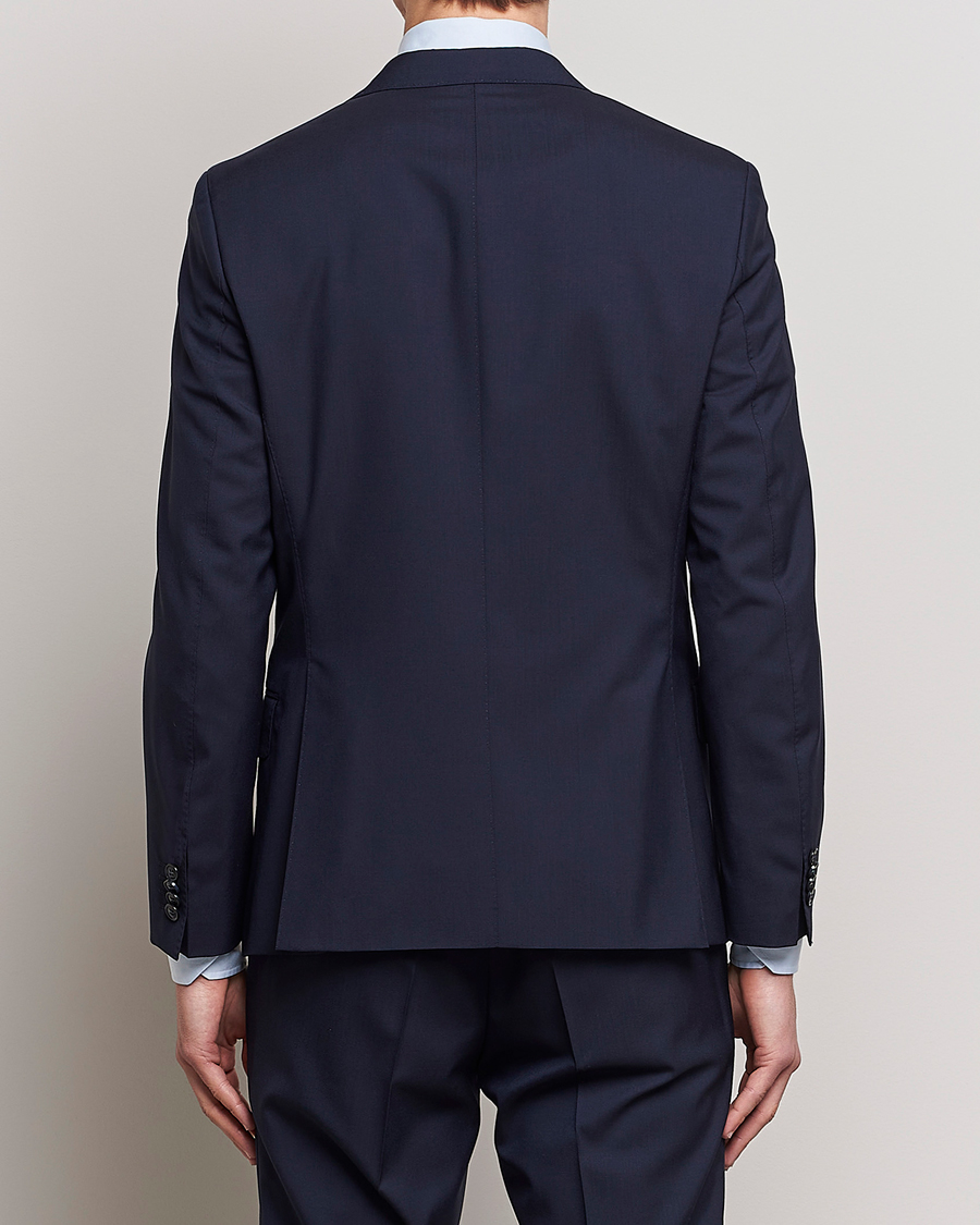 Herren | Sakkos | Oscar Jacobson | Edmund Wool Blazer Blue