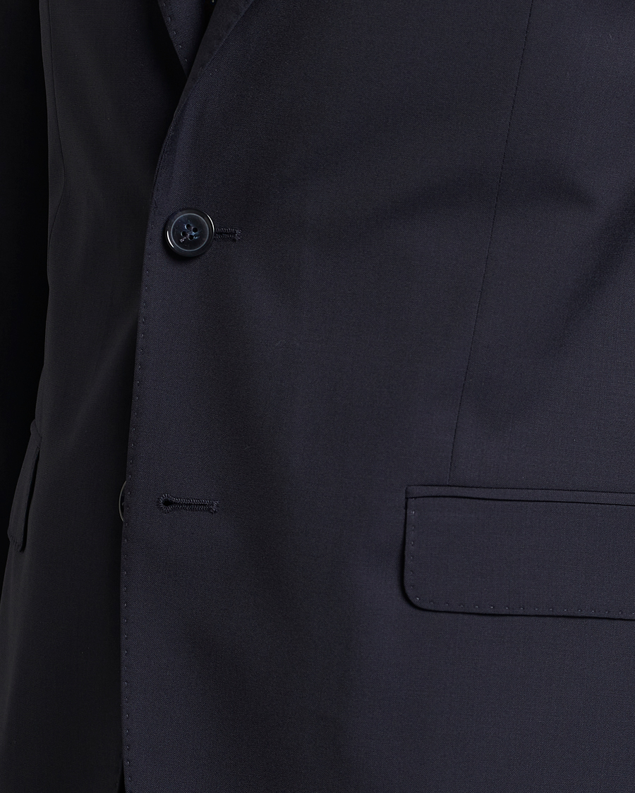 Herren | Sakkos | Oscar Jacobson | Falk Wool Blazer Navy