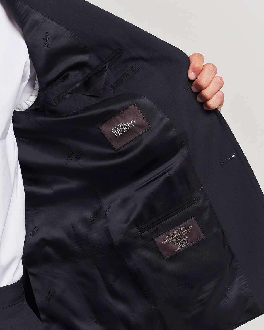 Herren | Sakkos | Oscar Jacobson | Joel Wool Blazer Navy