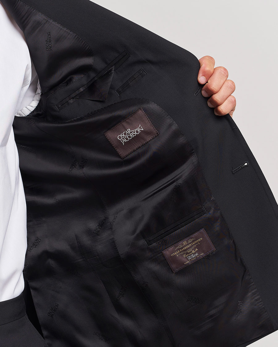 Herren | Sakkos | Oscar Jacobson | Joel Wool Blazer Black