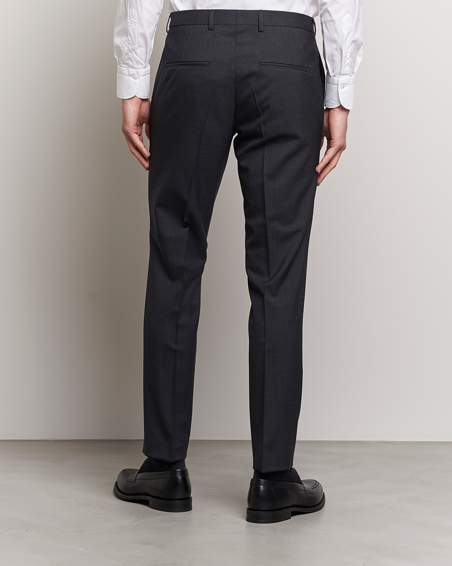 Herren | Hosen | Oscar Jacobson | Denz Wool Trousers Grey