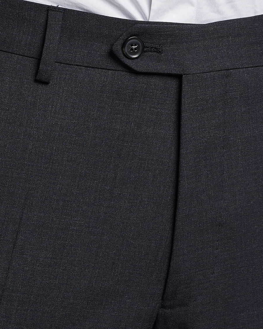 Herren | Hosen | Oscar Jacobson | Denz Wool Trousers Grey