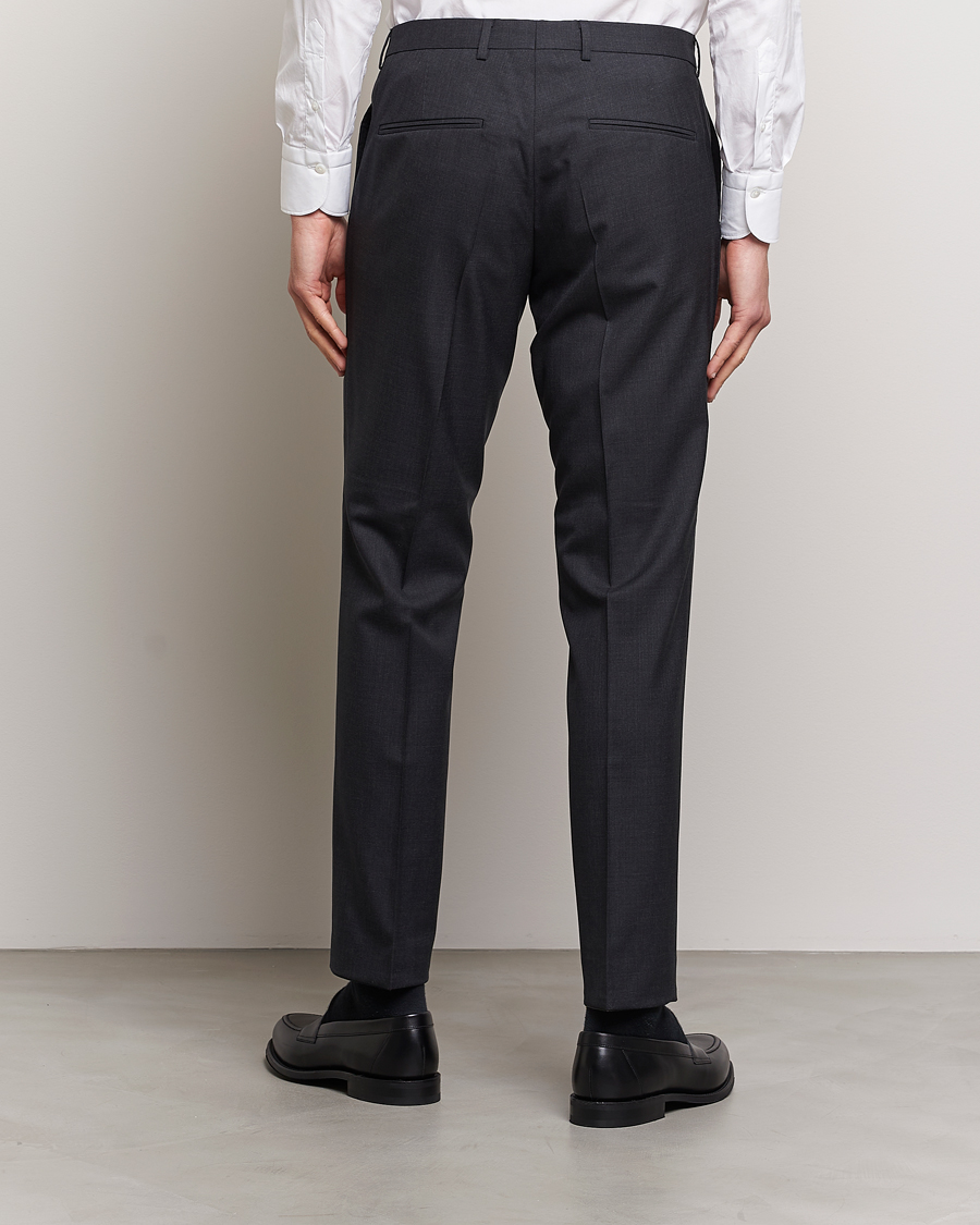 Herren | Hosen | Oscar Jacobson | Diego Wool Trousers Grey