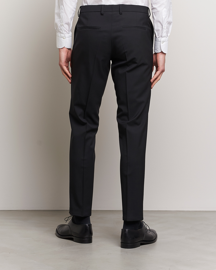 Herren | Hosen | Oscar Jacobson | Diego Wool Trousers Black