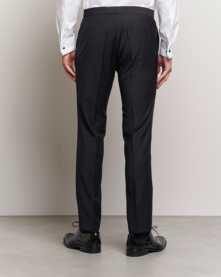 Herren | Hosen | Oscar Jacobson | Duke Wool Trousers Black