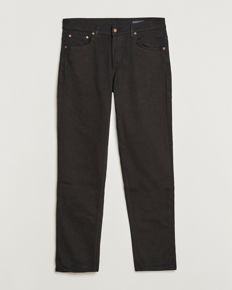 Herren | Jeans | Oscar Jacobson | Karl Cotton Stretch Jeans Black