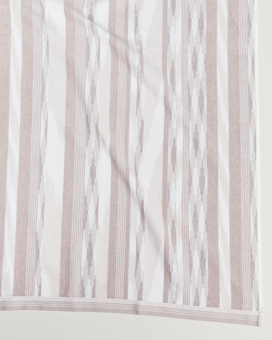 Herren | Textilien | Missoni Home | Clint Bath Sheet 100x150cm Beige/White