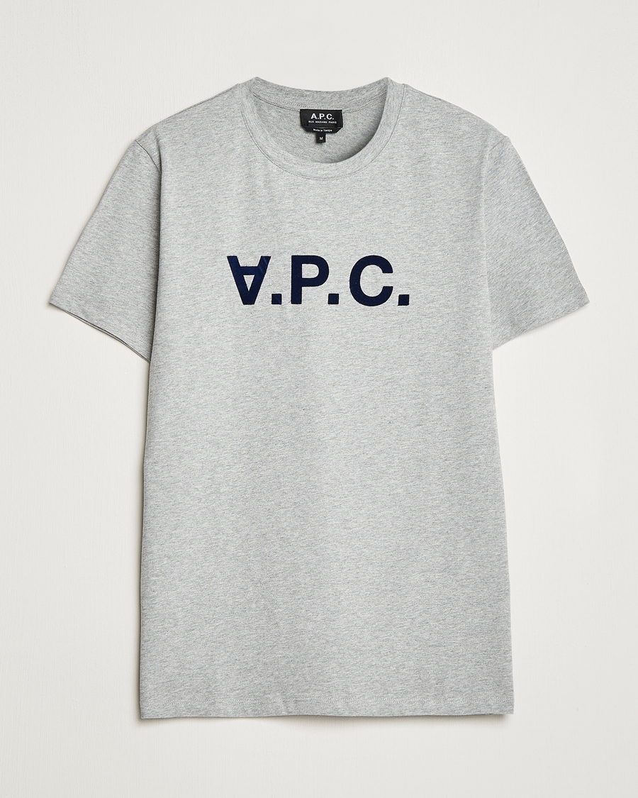 Herren | T-Shirts | A.P.C. | VPC T-Shirt Grey Heather