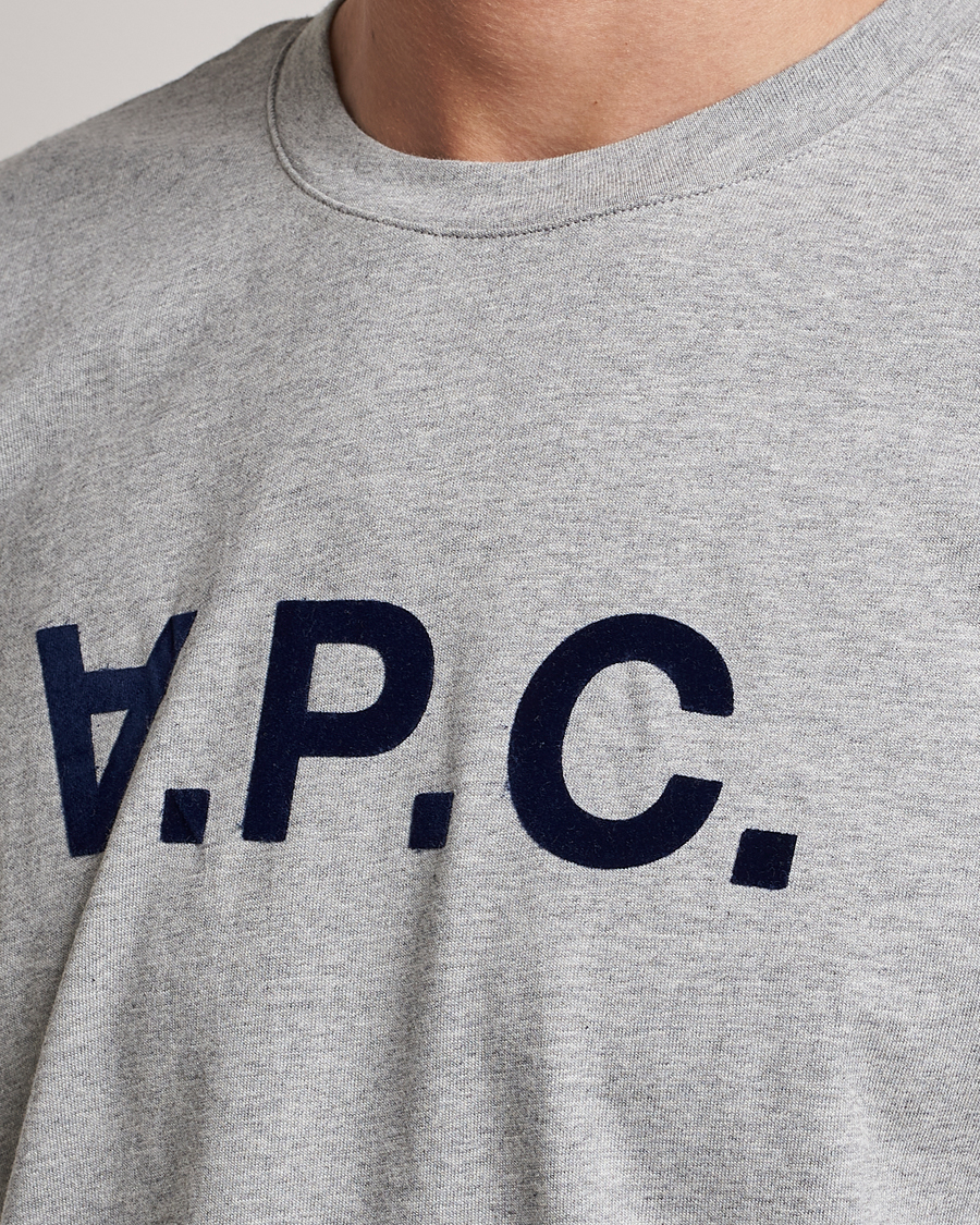 Herren | T-Shirts | A.P.C. | VPC T-Shirt Grey Heather
