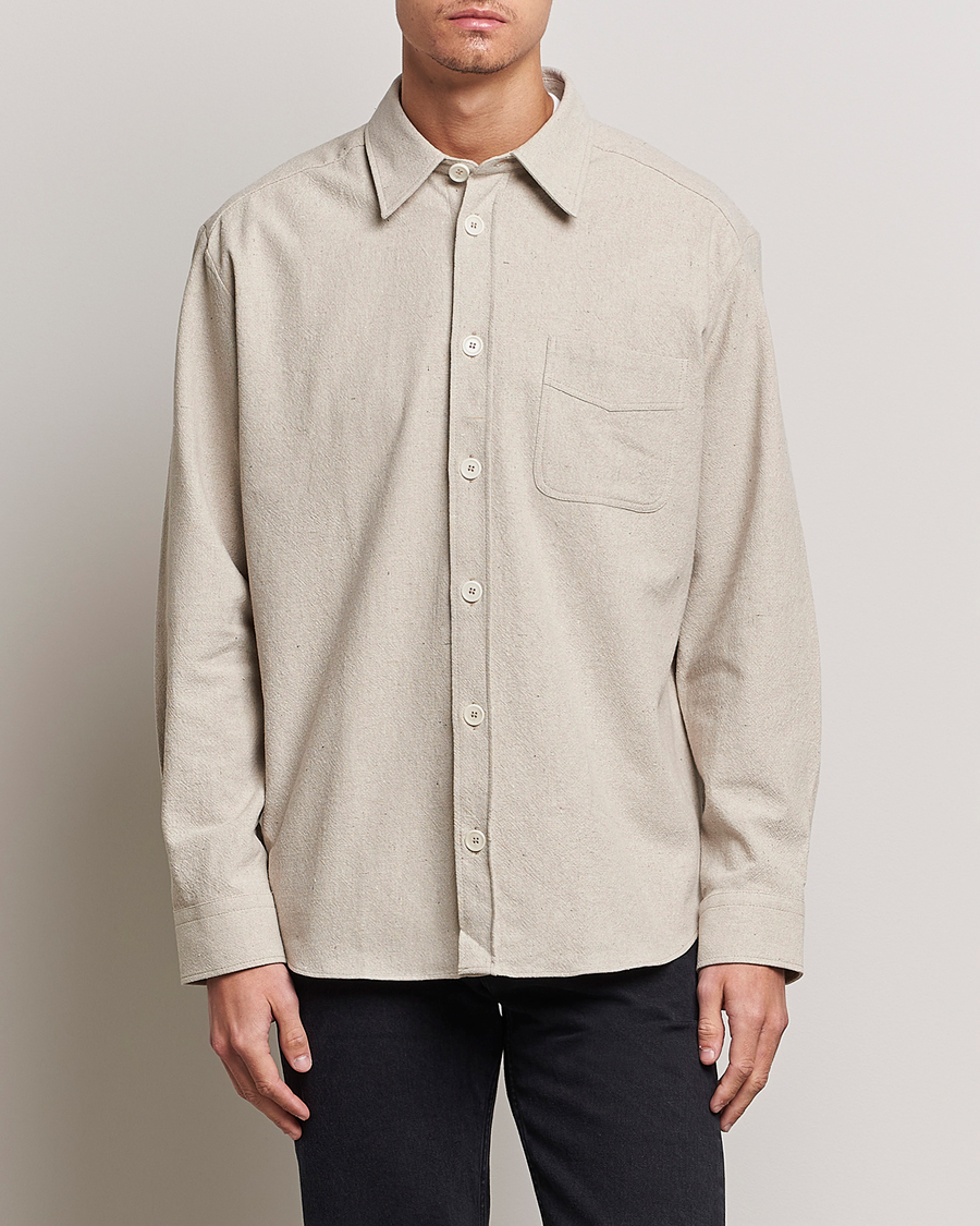 Herren | Hemden | A.P.C. | Aston Overshirt Light Beige