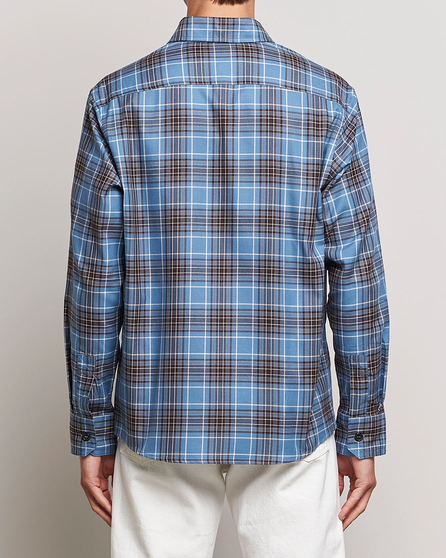 Herren | Hemden | A.P.C. | Graham Checked Overshirt Clear Blue