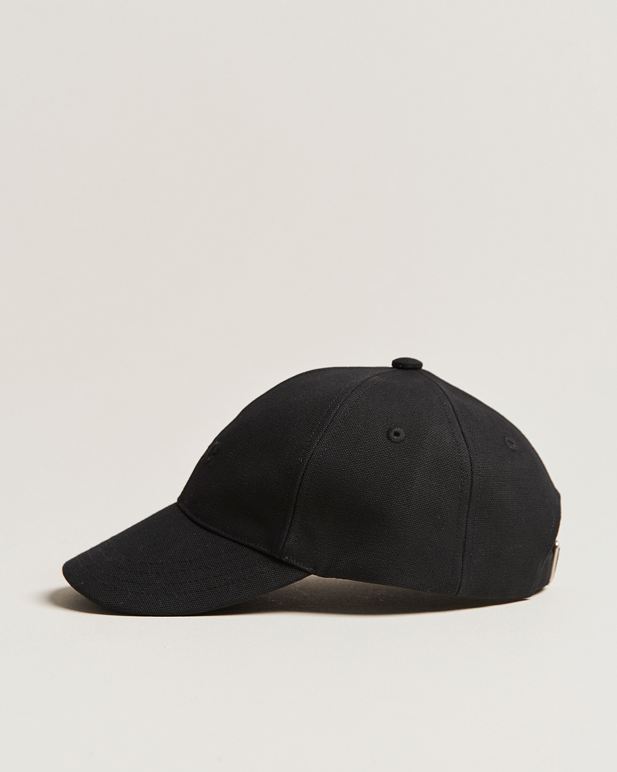 Herren | A.P.C. Charlie Baseball Cap Black | A.P.C. | Charlie Baseball Cap Black