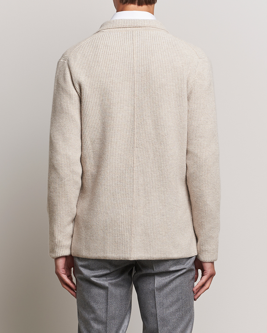 Herren | Pullover | Brioni | Cashmere Jacquard Cardigan Beige