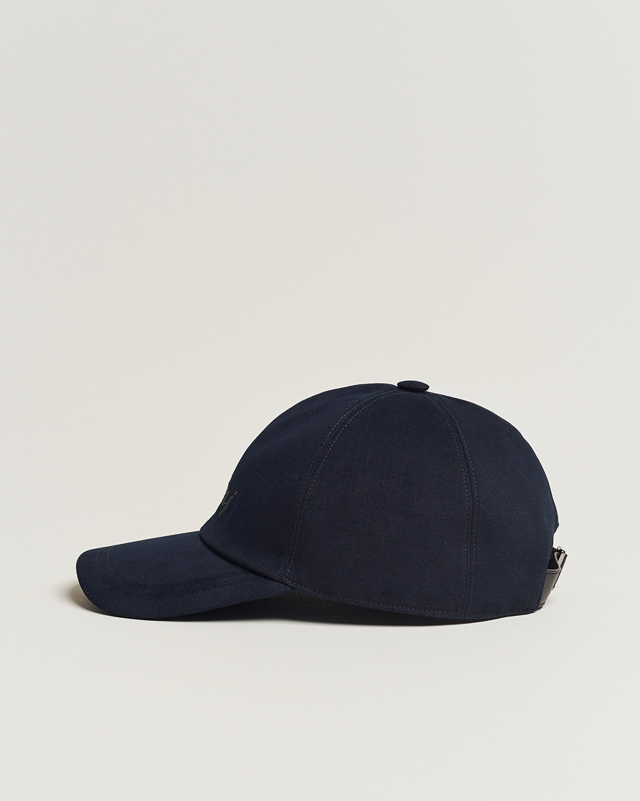 Herren | Brioni Soft Wool Baseball Cap Navy | Brioni | Soft Wool Baseball Cap Navy