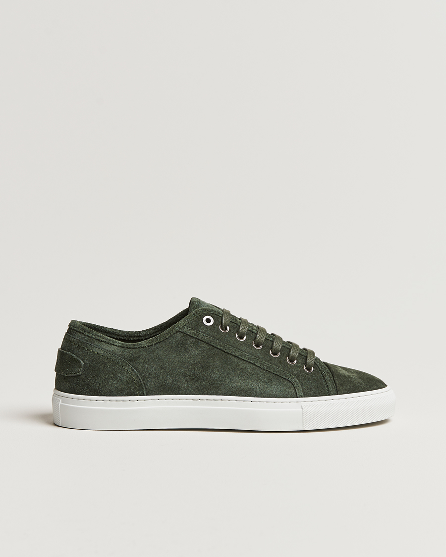 Herren | Brioni Casetta Suede Sneakers Green | Brioni | Casetta Suede Sneakers Green
