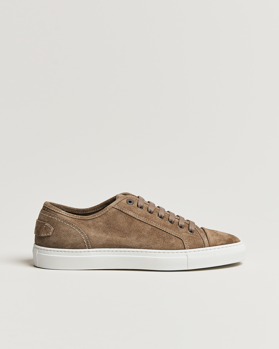 Herren | Brioni Casetta Sneakers Dark Brown Suede | Brioni | Casetta Sneakers Dark Brown Suede
