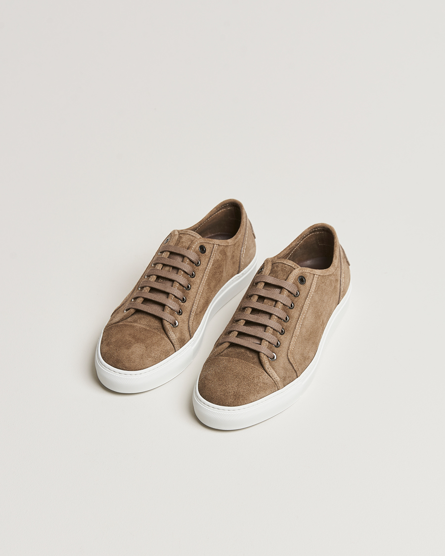 Herren | Brioni Casetta Sneakers Dark Brown Suede | Brioni | Casetta Sneakers Dark Brown Suede