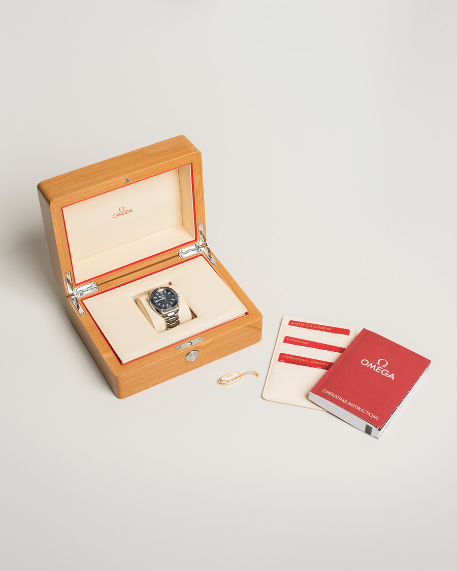 Herren | Omega Pre-Owned Seamaster Planet Ocean Steel Blue | Omega Pre-Owned | Seamaster Planet Ocean Steel Blue