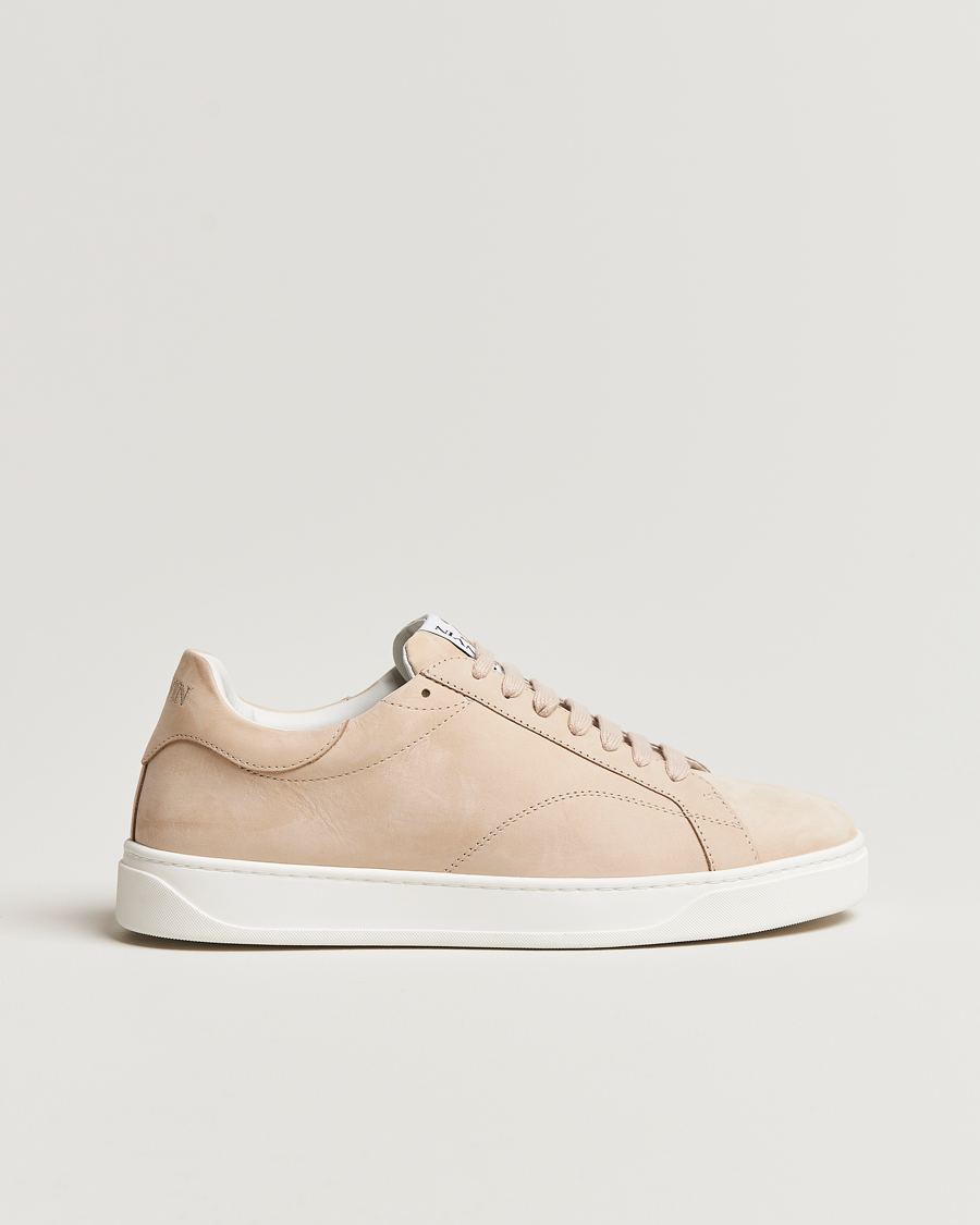 Herren | Lanvin DBB0 Plain Sneaker Sand | Lanvin | DBB0 Plain Sneaker Sand