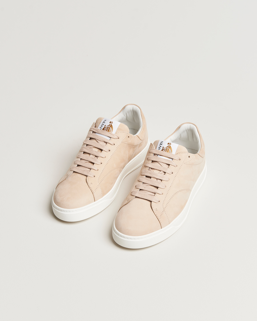 Herren | Lanvin DBB0 Plain Sneaker Sand | Lanvin | DBB0 Plain Sneaker Sand