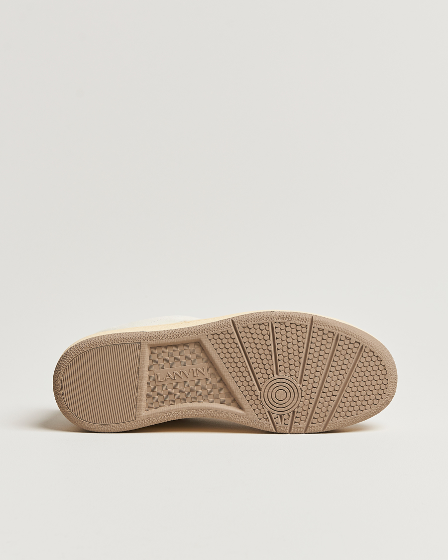 Herren | Lanvin Lite Curb Sneakers White | Lanvin | Lite Curb Sneakers White