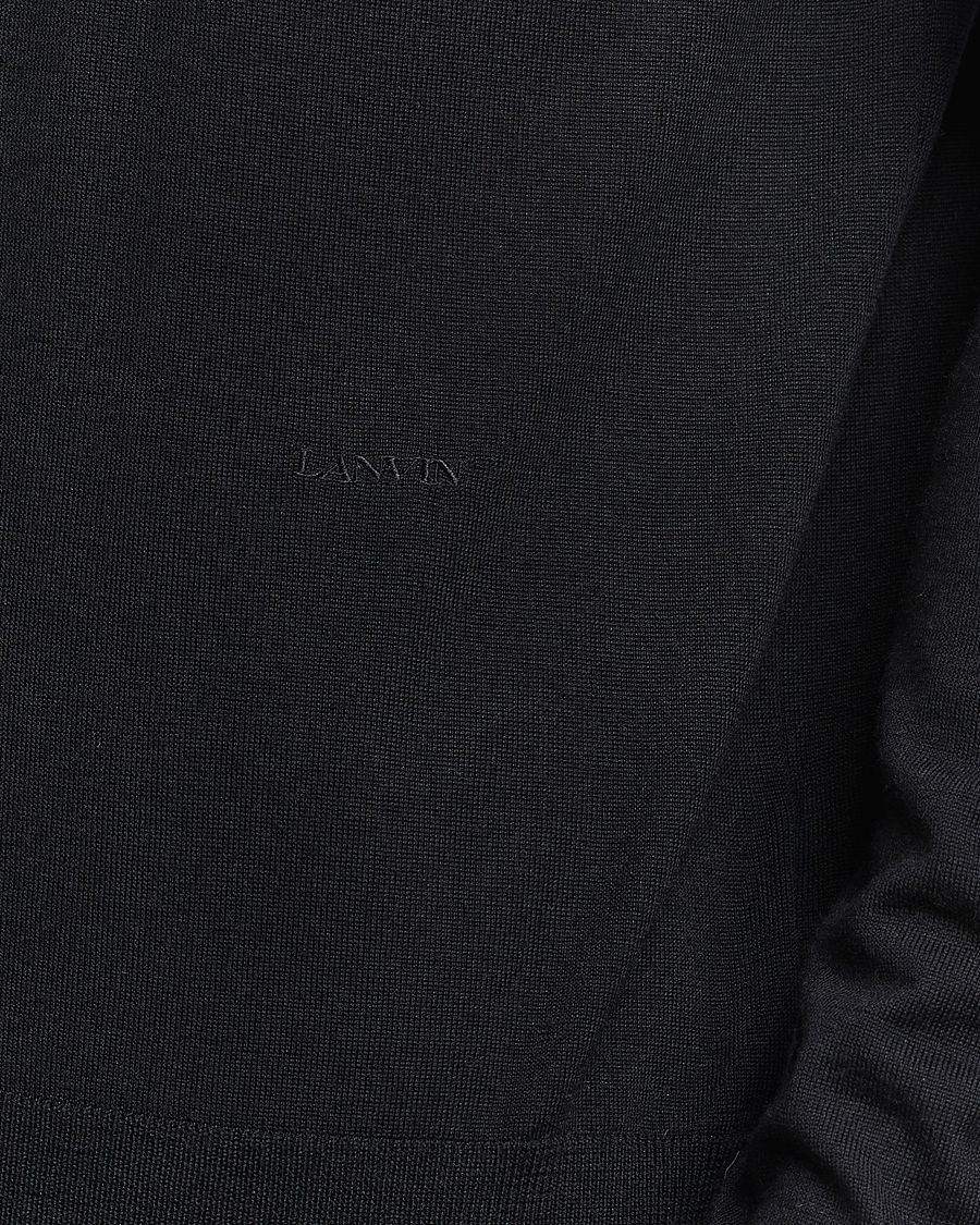 Herren | Pullover | Lanvin | Wool/Silk Rollneck Black