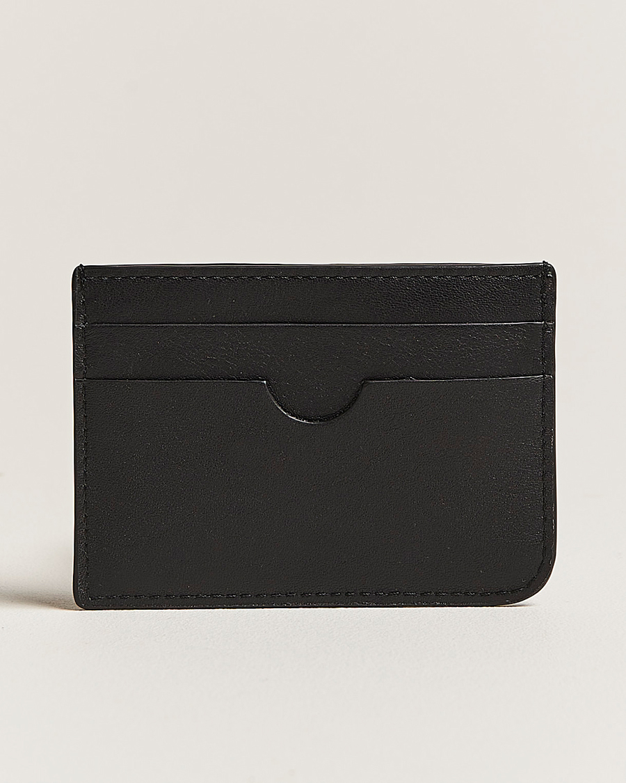 Herren | Lanvin Credit Card Holder Cocoa/Black | Lanvin | Credit Card Holder Cocoa/Black