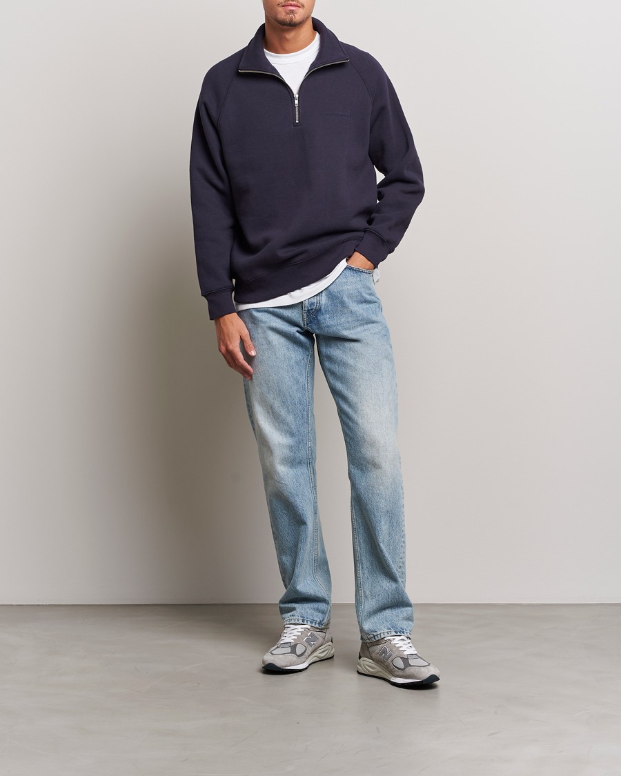 Herren | Pullover | NN07 | Carlo Half Zip Navy
