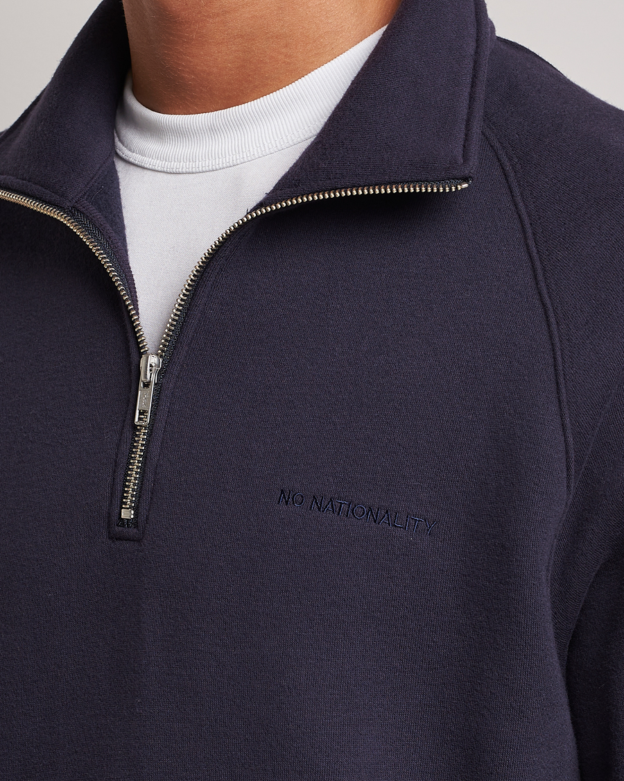 Herren | Pullover | NN07 | Carlo Half Zip Navy