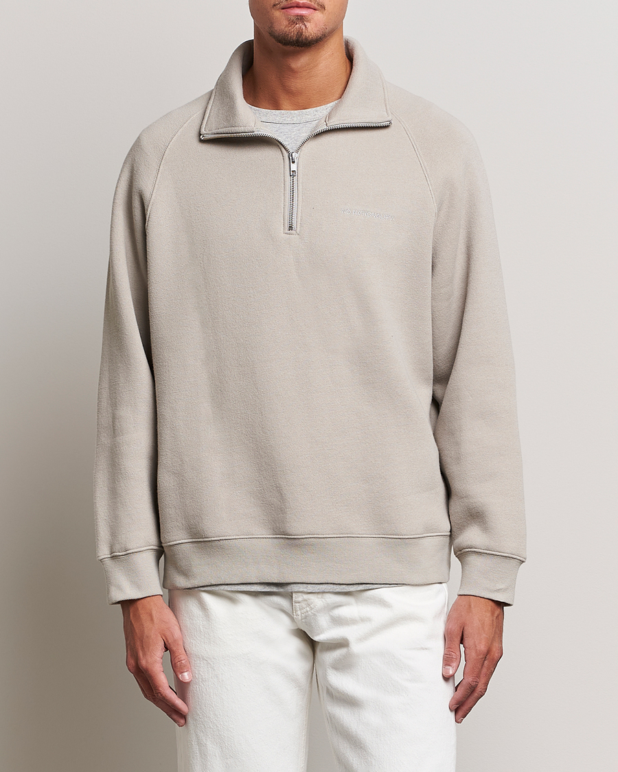 Herren | Pullover | NN07 | Carlo Half Zip London Fog