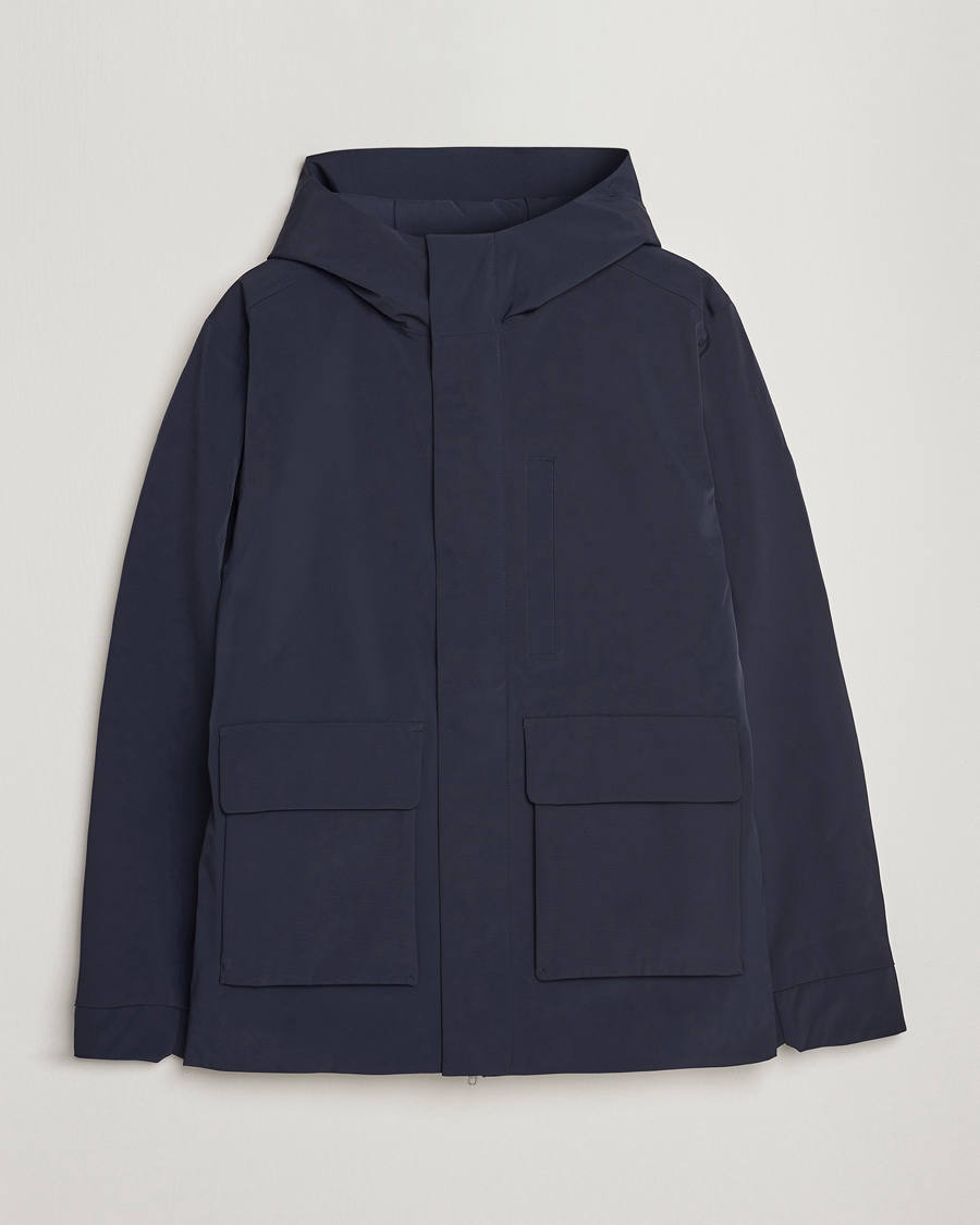 Herren | Jacken | NN07 | Greg Primaloft Hooded Jacket Navy
