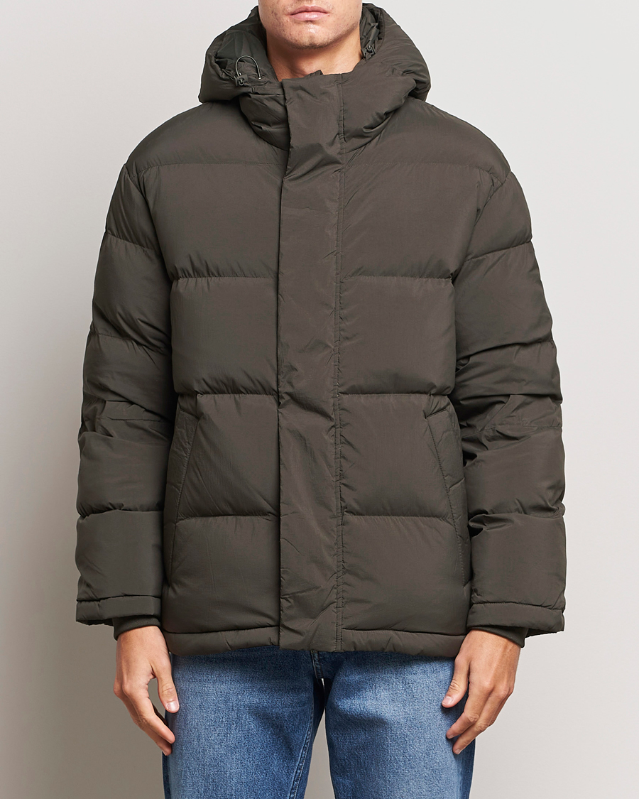 Herren | Jacken | NN07 | Matthew Padded Down Jacket Army Grey